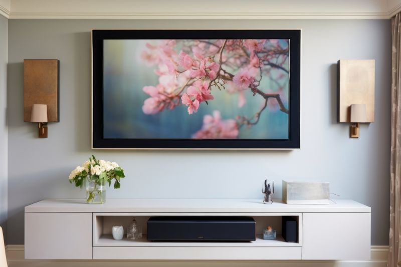 Lcd Tv Wall Hanging