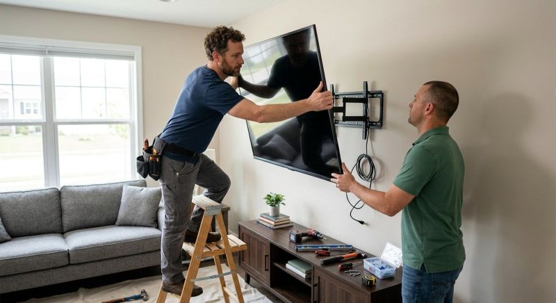 Television Mounting Service in Overland Park, KS